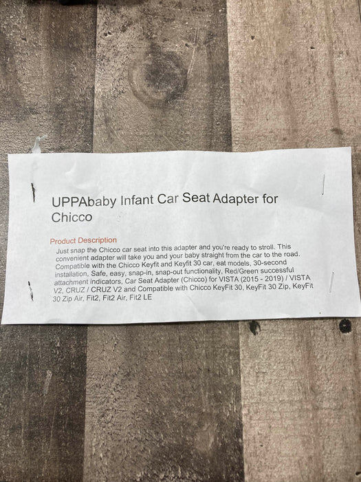 Shop UPPAbaby Infant Car Seat Adapter For Chicco at GoodBuy Gear
