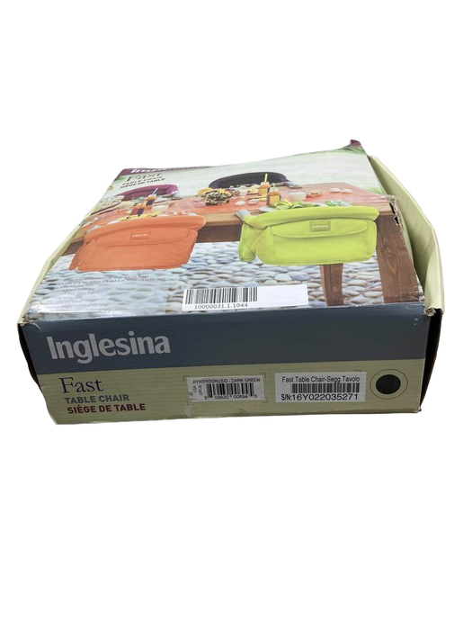 Shop Inglesina Fast Table Chair, Dark Green at GoodBuy Gear