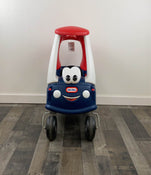 secondhand Little Tikes Cozy Coupe, Red White & Blue