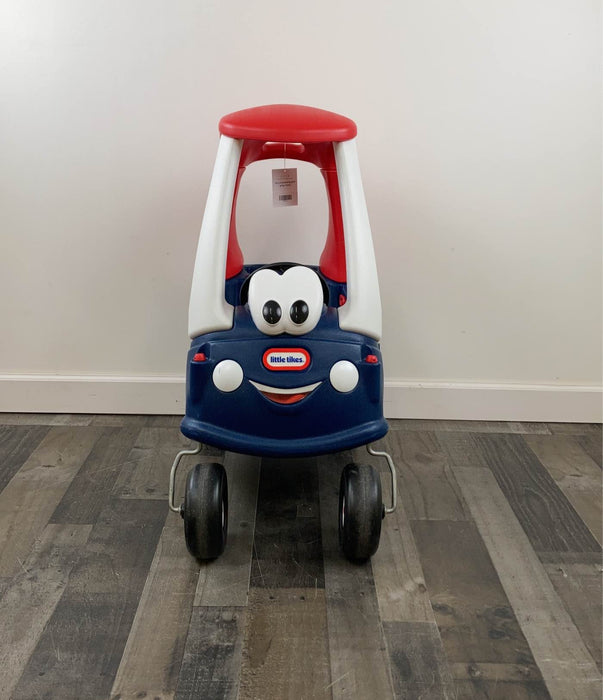 secondhand Little Tikes Cozy Coupe, Red White & Blue