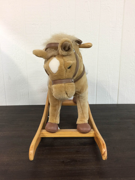 secondhand Chrisha Playful Plush Rocking Horse