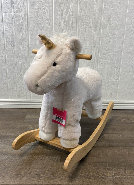 used Plush Unicorn Rocker