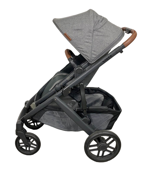 secondhand UPPAbaby VISTA V2 Stroller, 2022, Greyson (Charcoal Melange)