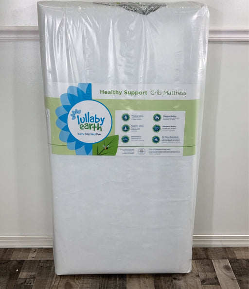 used Lullaby Earth Healthy Support 2-Stage Crib Mattress