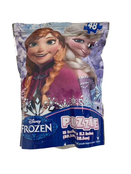 used Cardinal Games Disney Frozen 48-piece Puzzle On The Go