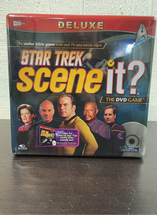 used Mattel Star Trek Scene It?