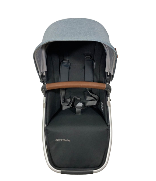 used UPPAbaby VISTA RumbleSeat V2, 2015+, 2021, Gregory (Blue Melange)