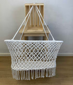 secondhand Hanging Macrame Hammock Cradle