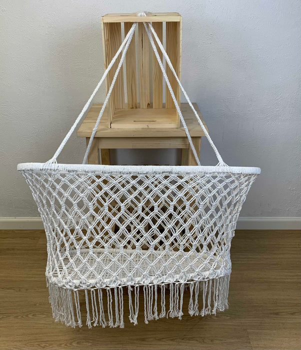 secondhand Hanging Macrame Hammock Cradle
