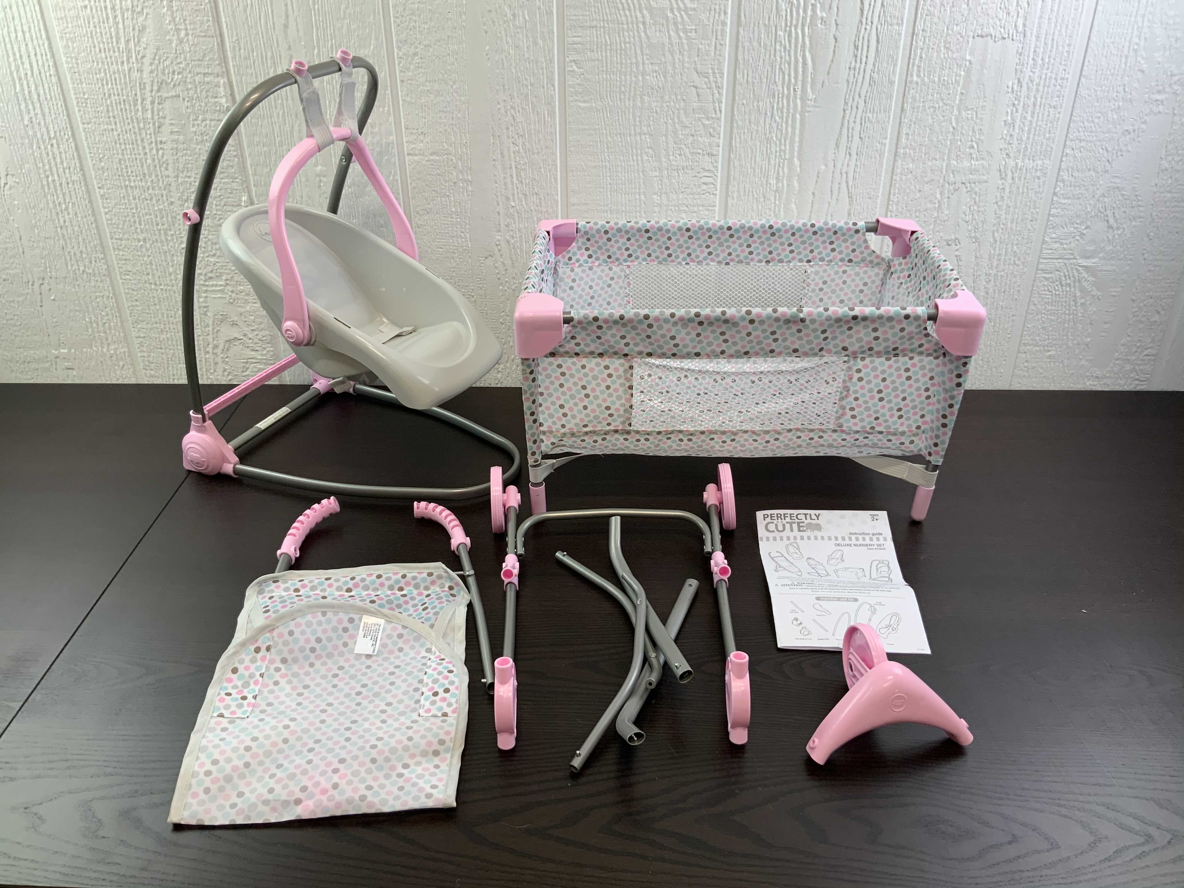 Baby doll deluxe clearance nursery set