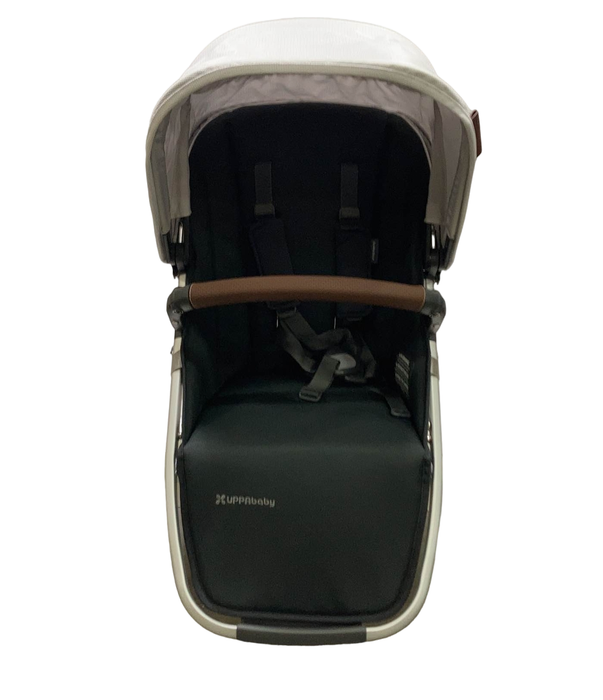 used UPPAbaby VISTA RumbleSeat V2, 2015+, 2021, Bryce (White Marl)