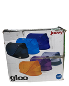 used Joovy Gloo Portable Tent Travel Bed, Blueprint