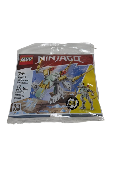 secondhand LEGO Ninjago Ice Dragon Creature