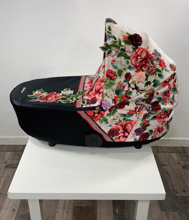 Shop Cybex MIOS LUX Carry Cot, Beige Spring Blossom at GoodBuy Gear