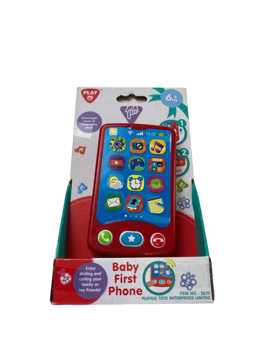 used PlayGo Baby First Phone