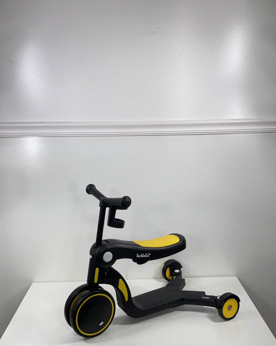 Shop Larktale Scoobi 5-in-1 Scooter, Clovelly (Yellow/Black) at GoodBuy Gear