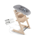 used Stokke Tripp Trapp High Chair and Newborn Set Bundle, Natural