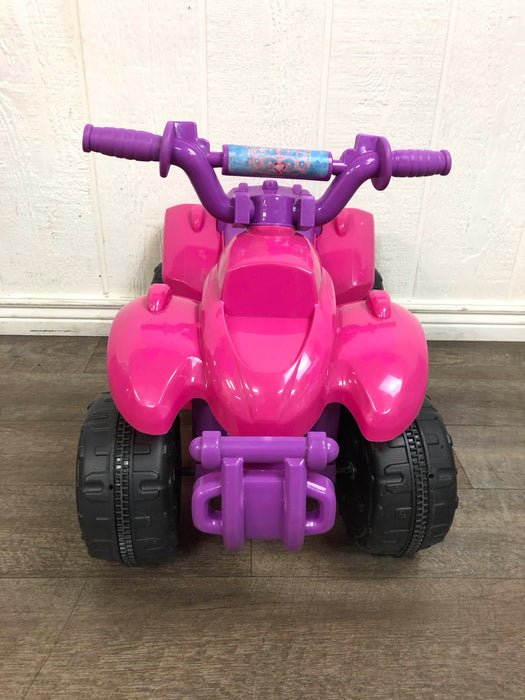 secondhand Disney Princess Battery Powered 6V Ride-On Quad