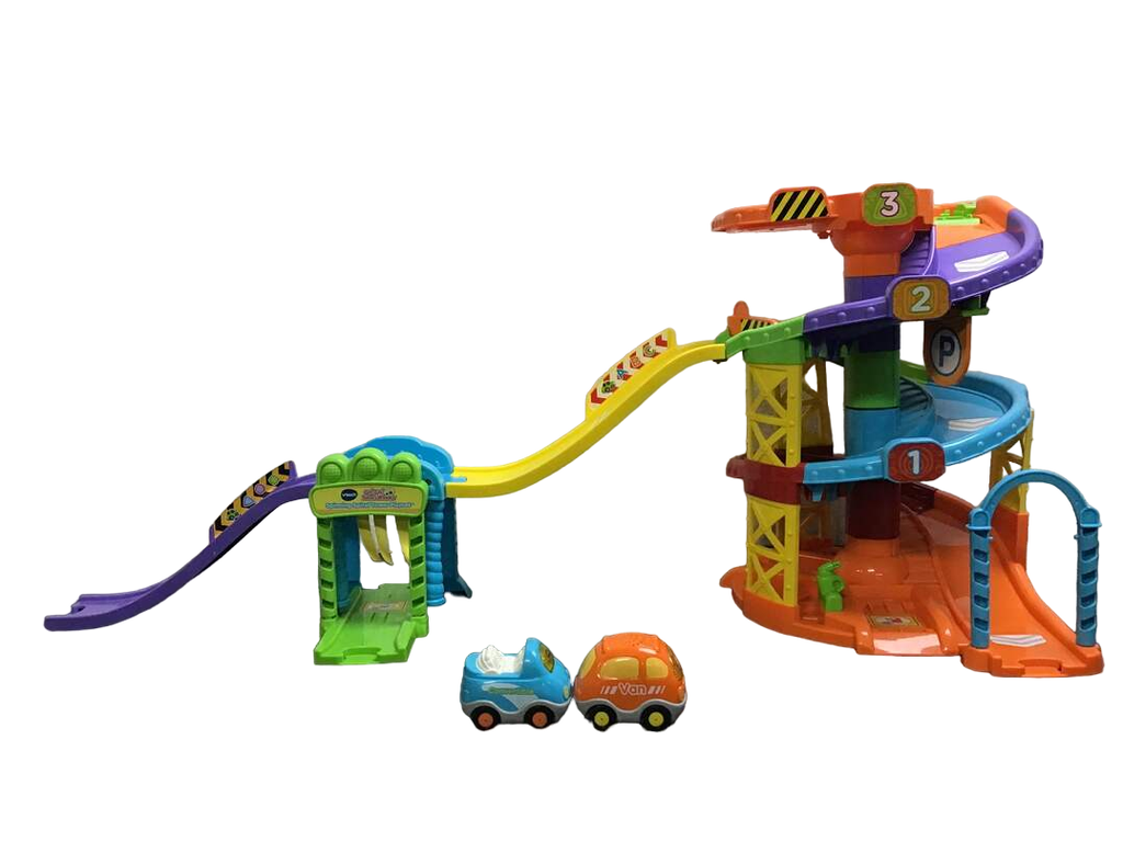 VTech Go! Go! Smart Wheels Spinning Spiral Tower With Cars