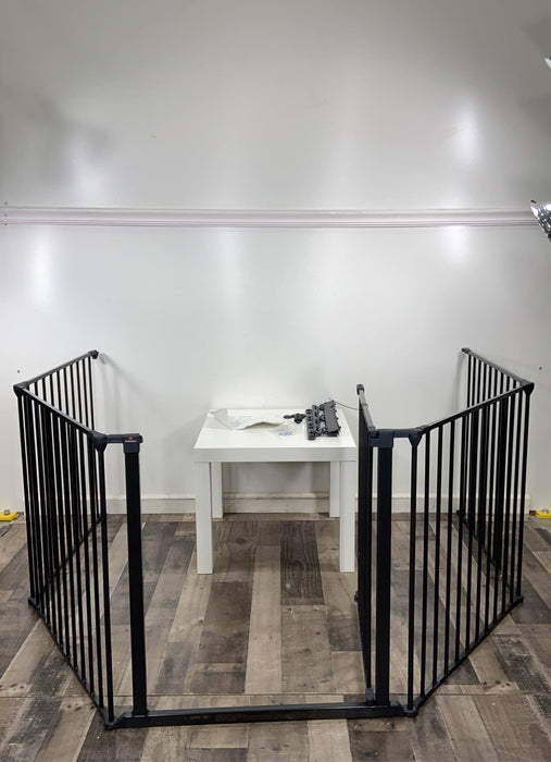 secondhand BabyDan Flex XL Baby Gate-HIDDEN IS THIS ONLY TWO PANELS?