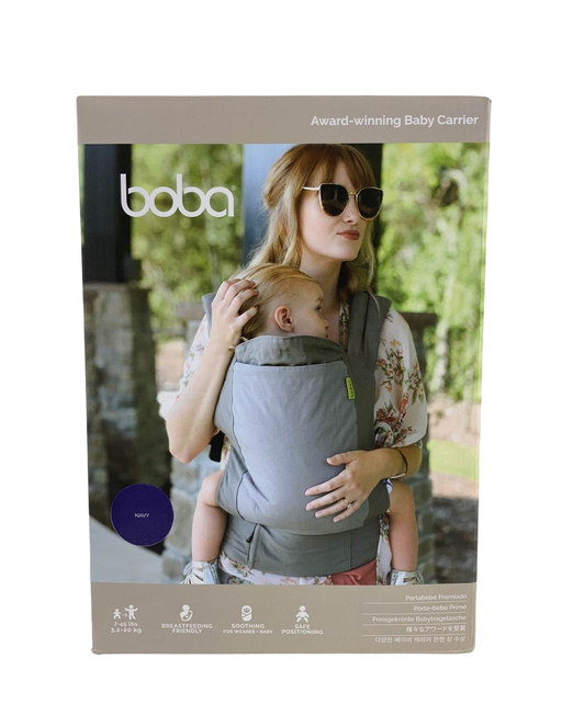 used Boba 4G Classic Multi-Position Baby Carrier, Navy