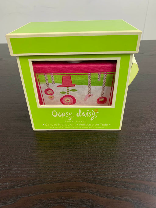 used Oopsy Daisy Canvas Night Light