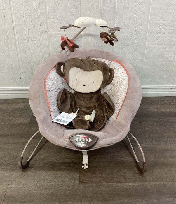 secondhand Fisher Price Deluxe Bouncer, My Little SnugaMonkey