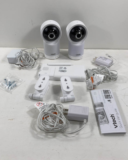 secondhand VTech VM352-2 5" Digital Video Baby Monitor with 2 Cameras