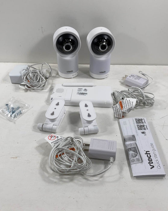 secondhand VTech VM352-2 5" Digital Video Baby Monitor with 2 Cameras