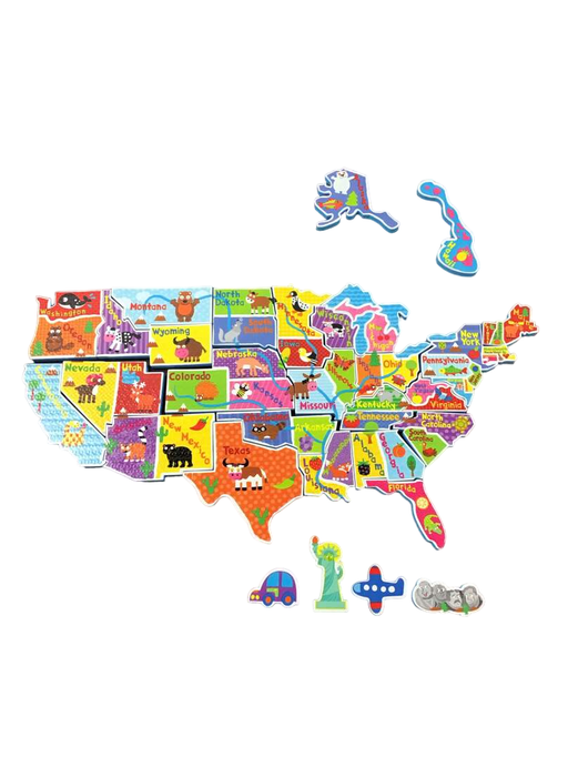 used ALEX Toys USA Map In The Tub