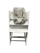 used Stokke Tripp Trapp High Chair With Baby Set And Cushion, White