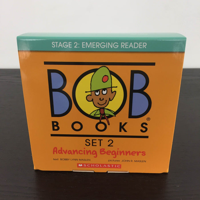 used Bob Books Learn To Read Box Sets, Set 2 Advancing Beginners Reading Level Kindergarten