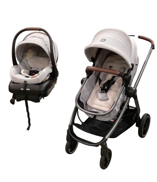 used Maxi-Cosi Zelia2 Luxe Travel System, 2023, Network Sand