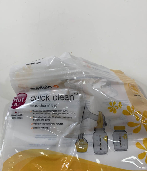 Shop Medela Quick Clean Micro Steam Bags, Box of 5 at GoodBuy Gear