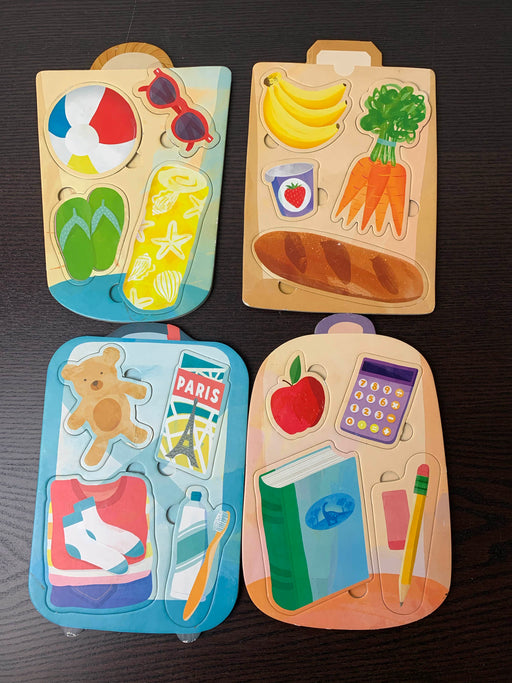 used BUNDLE Toddler-Preschool Puzzles