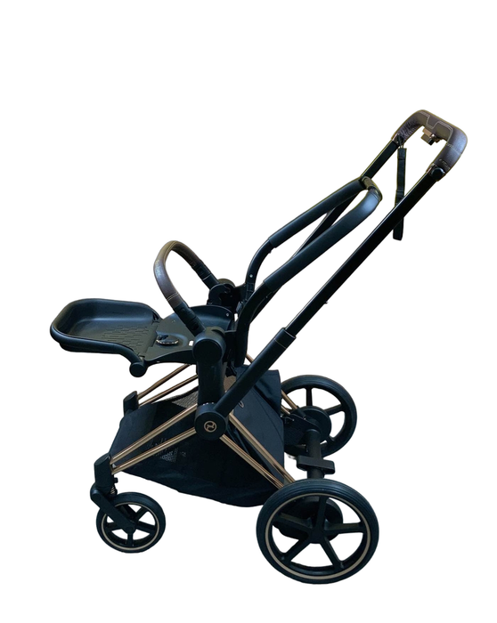 secondhand Cybex E-PRIAM Stroller Frame Only, 2023, Rosegold