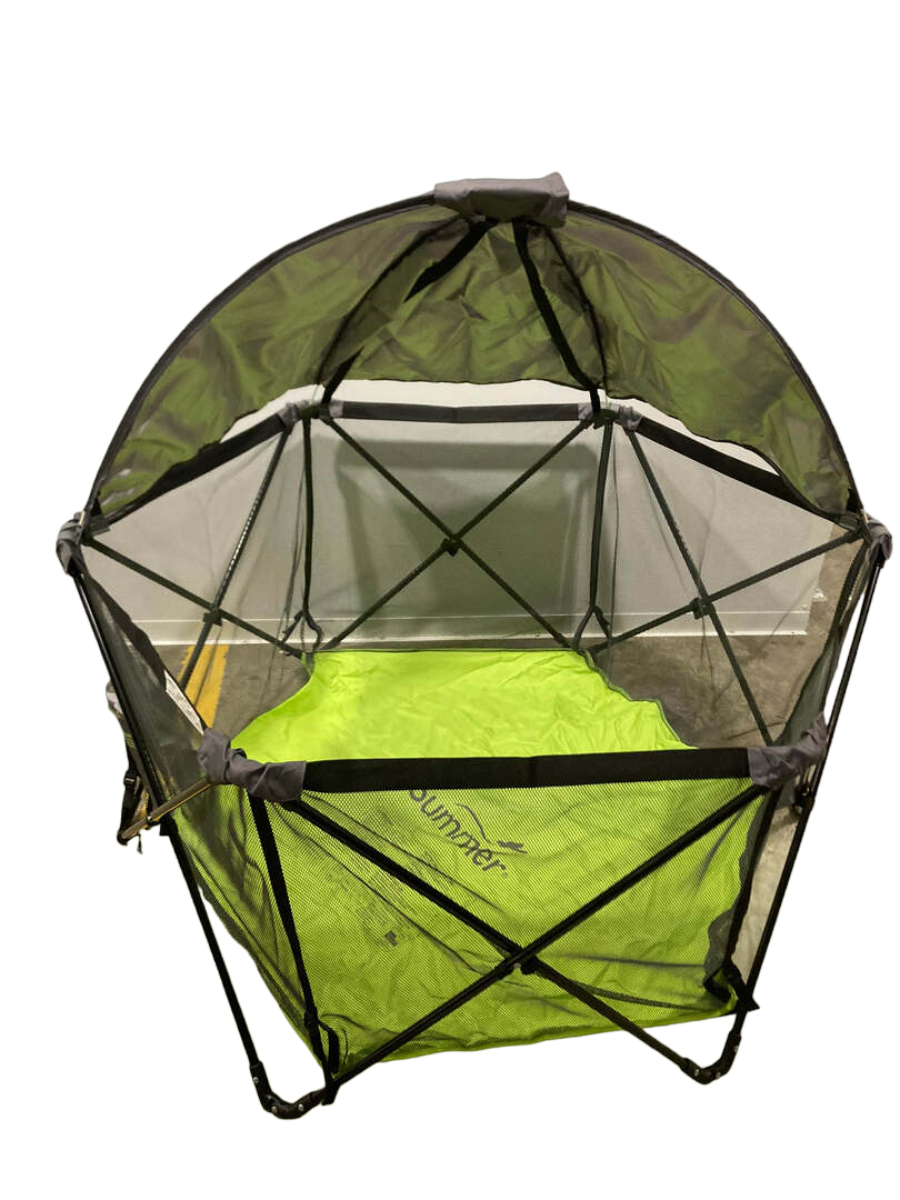 summer infant pop and play canopy Summer Infant Pop 'N Play Portable Playard With Canopy