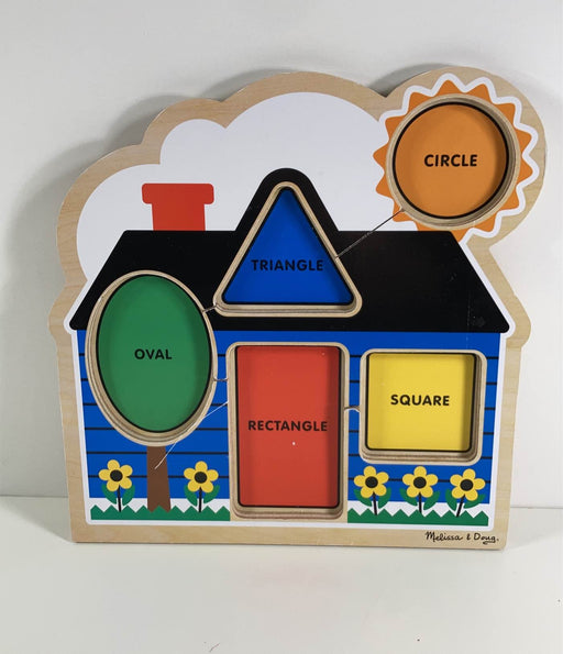 used Melissa & Doug Jumbo Knob Puzzle