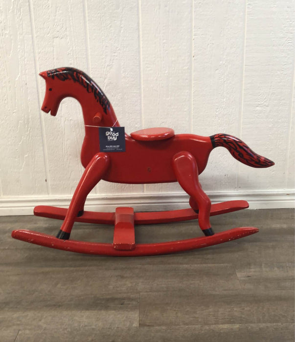 secondhand Wooden Rocking Horse