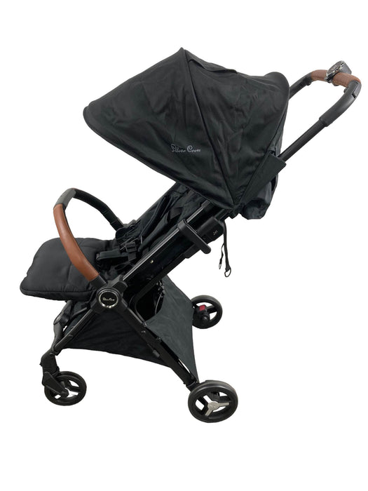 secondhand Silver Cross Jet 3 Super Compact Stroller, 2022, Black