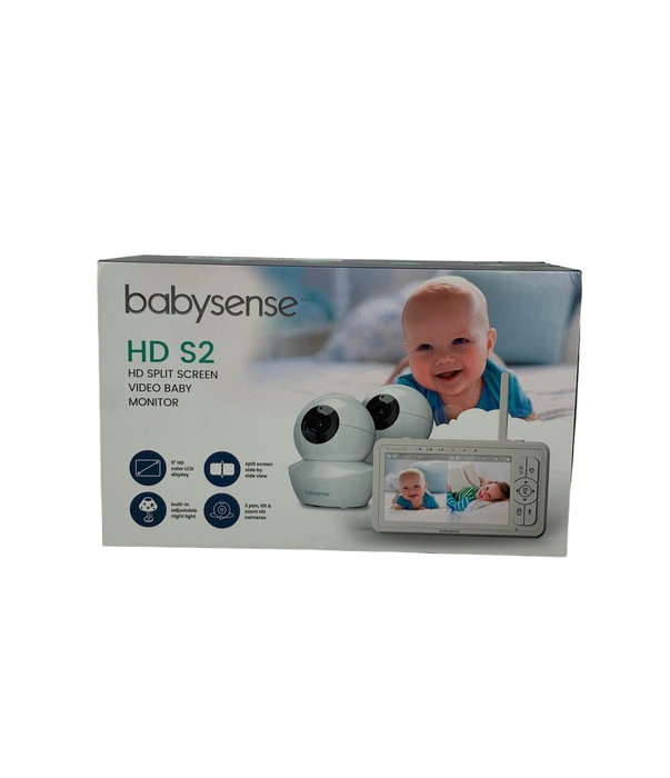 secondhand Babysense HD 5" Split-Screen Video Baby Monitor