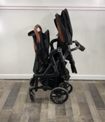 secondhand Contours Curve Double Stroller, 2020, Jet Black