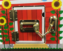 used Melissa & Doug Wooden Latches Barn