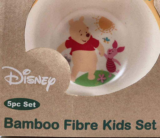 secondhand Disney 5-Piece Bamboo Feeding Set, Winnie The Pooh