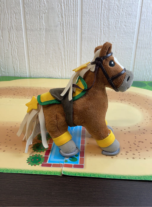 used Melissa & Doug Train & Jump Horse Show Play Set