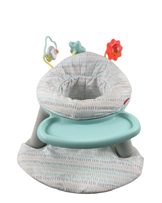 secondhand Skip Hop 2-in-1 Sit-up Activity Baby Chair, Silver Cloud Lining