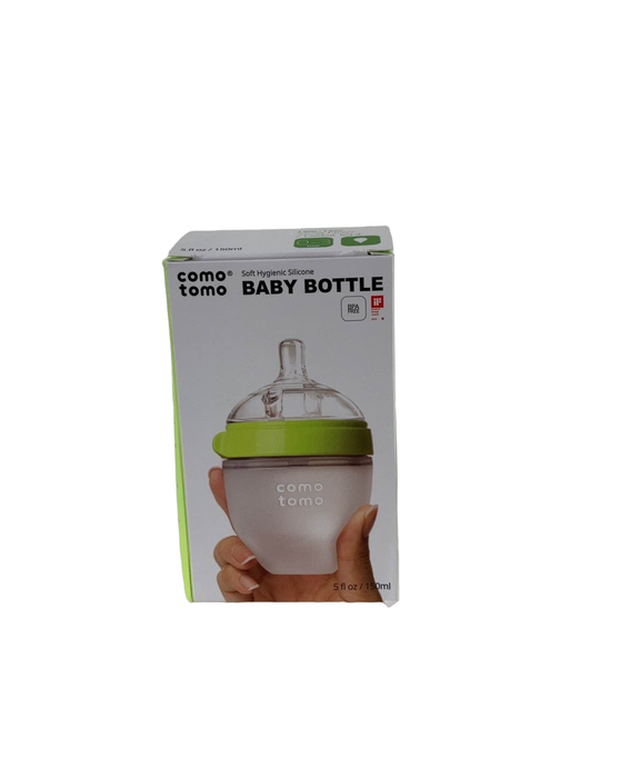 used Comotomo Bottle, Green, 5oz