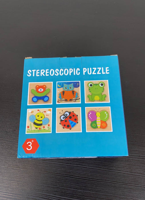 used BUNDLE Wooden Puzzles