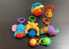 used BUNDLE Grasping Toys