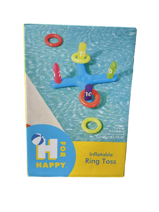 used H For Happy Inflatable Ring Toss Game